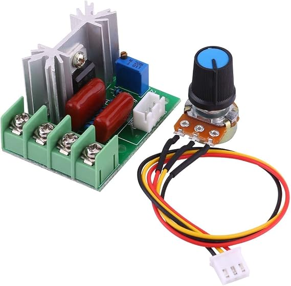 Voltage Regulator AC 50-220V 2000W SCR Electric Voltage Regulator Temperature Motor Speed Controller Light Dimmer
