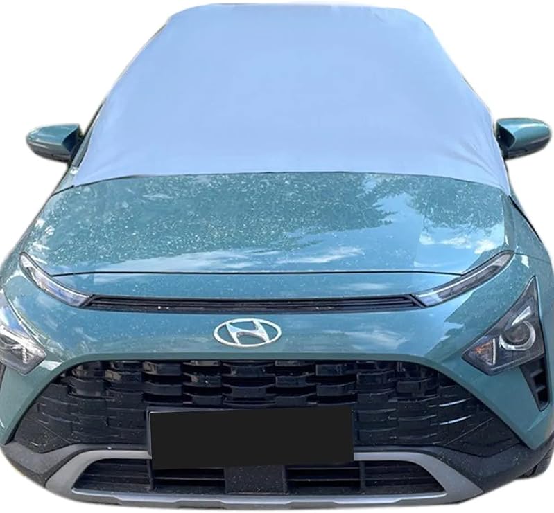 Vehicle Sunscreen Half Tarpaulin Front Side Glass Sunshade Ice Snow Anti-Icing Cover Car Protector Windshield Cover
