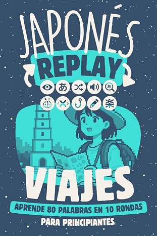 Japonés Replay Viajes: Aprende 80 Palabras en 10 Rondas para Principiantes