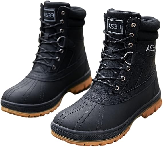 Lightweight Military Tactical Work Boots Outdoor Motorcycle Breathable Combat Boots Trekking Backpacking Boots Lightweight Outdoor Hiking Backpacking Boots for Men And Women,Black,41 [Energy Class A]