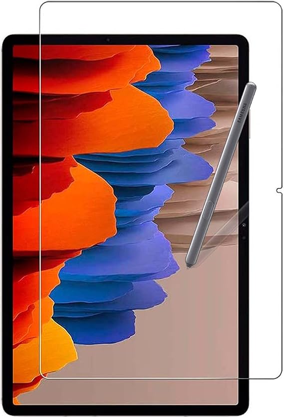 Microcase Samsung Tab S7 FE LTE 12.4 2021 SM-T735C T730 T735 Paper Like Kağıt Hissi Veren MAT Ekran Koruyucu