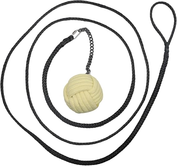 Single Ultra Large Fire Rope Dart With Chain - Fire Spinning Performance Equipment Flow Juggler Fire Martial Art Props