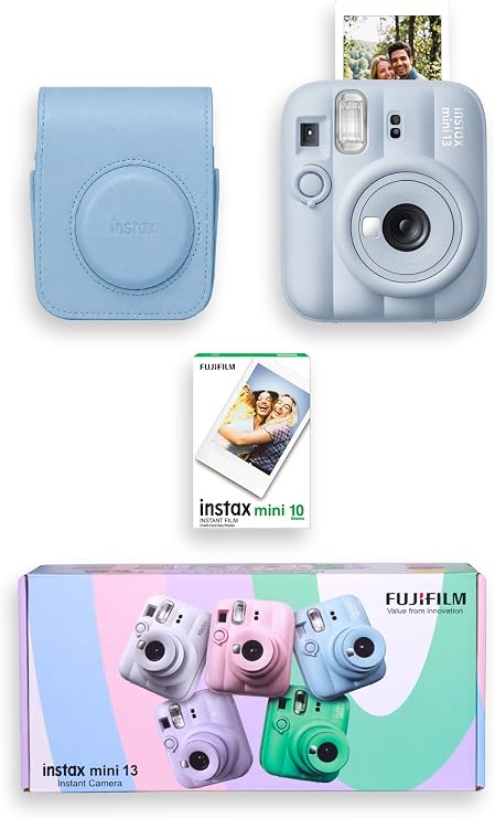 Fujifilm Instax Mini 13 Fotoğraf Makinesi, Çanta,10'lu film special box