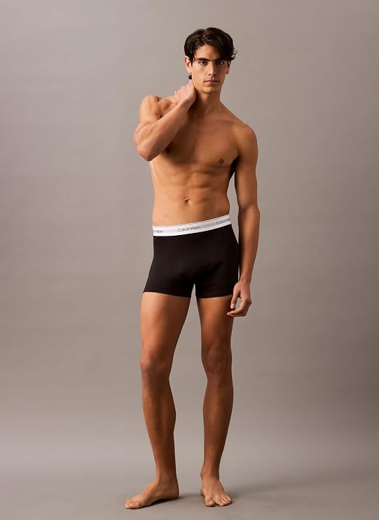 Calvin Klein Pack of 3 Icon Cotton Stretch Men's Short Boxers NB4286