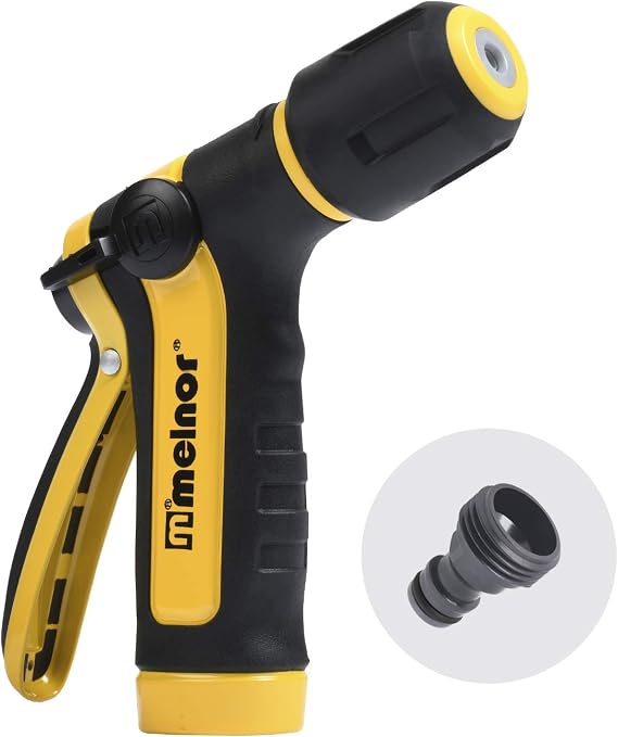 Melnor 65119-AMZ 2-Pattern Vortex Nozzle with QuickConnect Product Adapter Set