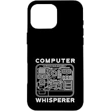 Computer Whisperer Hardware Motherboard Circuit Case for iPhone 16 Pro Max