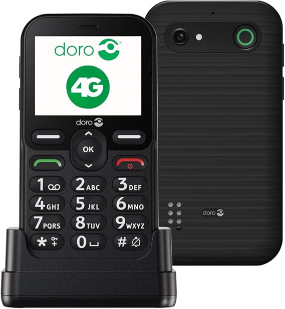 Doro Leva E10 4G Big Button Mobile Phone for Elderly