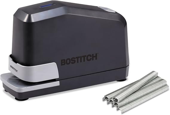 Bostitch Office - B8 Heavy-Duty Electric Stapler Value Pack, 45-Sheet Capacity, Black