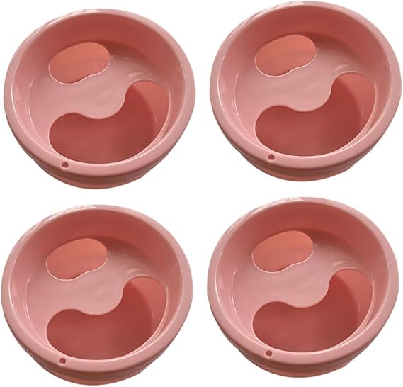 4pcs Plastic Abs Manicure Soaking Bowl for Nail Art