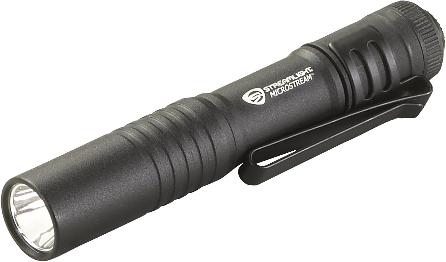 STREAMLIGHT MicroStream - with Alkaline Battery - Clam - Black, 66318