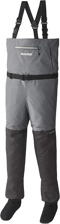 Aquaz Kenai Convertible Wader V05 - Lightweight Breathable Stockingfoot Convertible Fishing Wader
