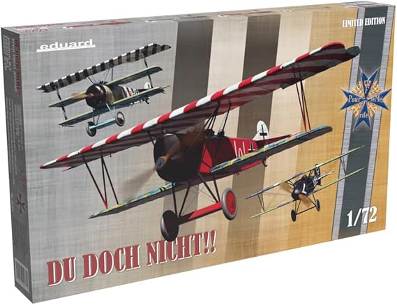 Eduard 1/72 Limited Edition Luftwaffe Doch Nicht! Triple Combo Plastic Model EDU2135