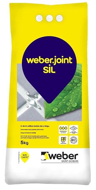 Weber Joint Sil Silikonlu Derz Dolgu Gri 5 Kg