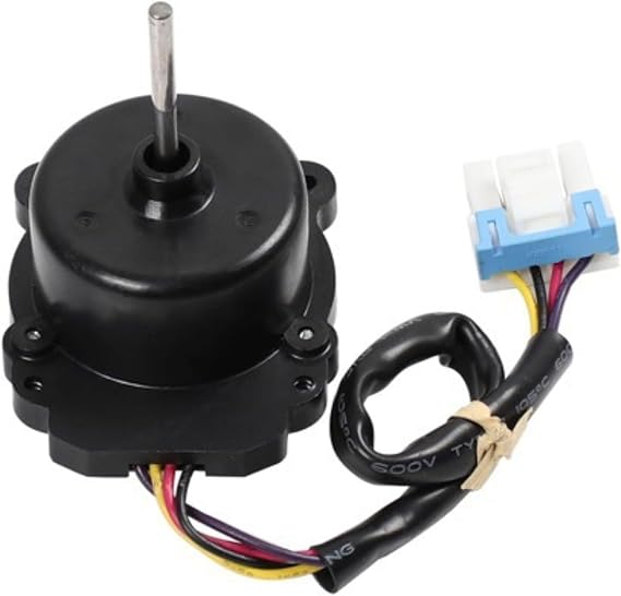 1x EAU64843805 Condenser Fan Motor 12V Replacement Part for LG Refrigerator Cooling System Airflow Repair Black
