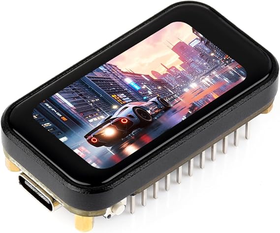 Waveshare ESP32-C6 1.47inch Touch Display Development Board(with pinheader), 172x320 Resolution, 262K Display Color, Supports Wi-Fi 6 / BLE 5, 160MHz RISC-V Processor