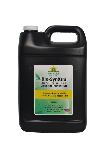 Renewable Lubricants Bio-SynXtra Trans-Hydraulic Universal Tractor Fluid, 1 Gallon Jug