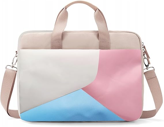 Tablet Case for Microcase Honor Pad 9 12.1 inch Tablet 2 Compartment AL4227 Cream Pink Blue