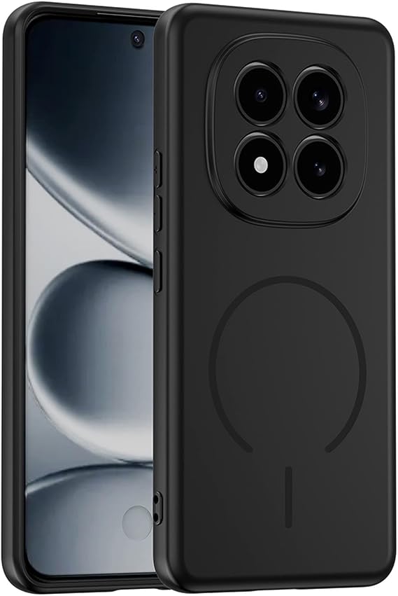 Microsonic Xiaomi Redmi Note 15 Pro Plus 5G için Kılıf Zeno MagSafe Siyah [Redmi Note 15 Pro Plus 5G ile Uyumlu Kılıf - Siyah]