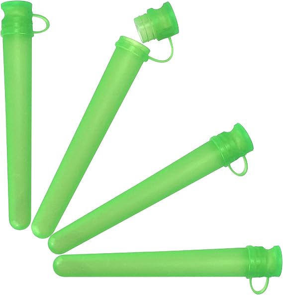 TORMEN 120mm Pre-Roll Tubes, Watertight Sealed Container with Lid, 4 Pcs,