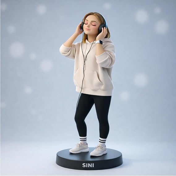 SOUFEEL Personalized 3d Figures From Photo Custom Figures Of Yourself Cartoon Photo Figurine 2d Wooden Cute Animated Style Desktop Decoration Customized Cartoon Portrait Wedding Family Birthday Gifts