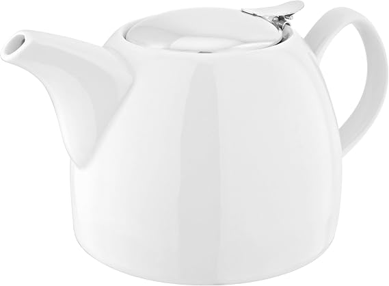 Judge Tea Leaf Teapot, 1.2L, White, 20 x 30 x 25 cm