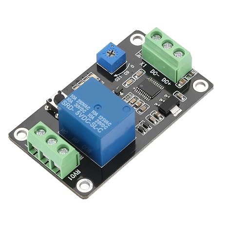 Delay Timer Relay Module Delay On/Off Switch Board Timed Controller Auto Lock DC 5V/12V/24V (DC5V)