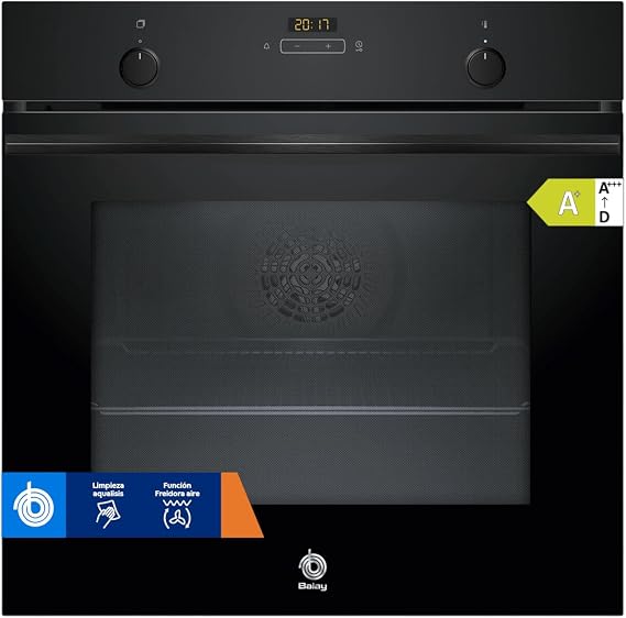 Balay – Oven, Air Fryer Function, Aqualisis, Black, 3HB5159N4 [Energy Class A+]