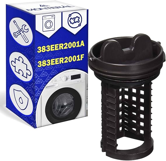 Washing Machine Pump Filter 108xØ68mm 383EER2001A 5230EN3002A for LG