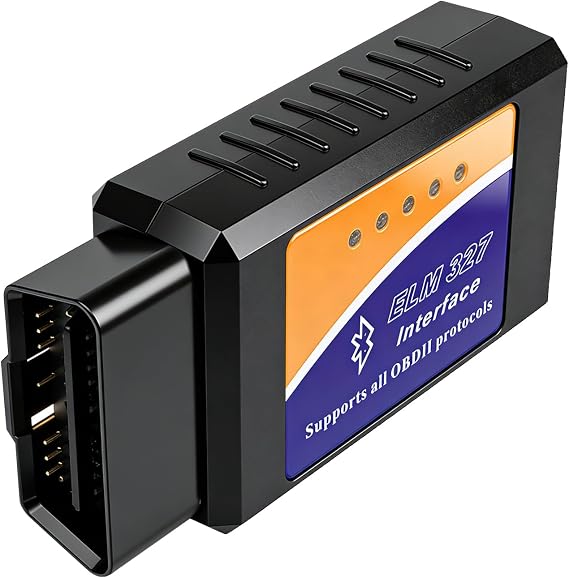 OBD2 Bluetooth Diagnostic Device Car Scanner Code Reader for iOS Android