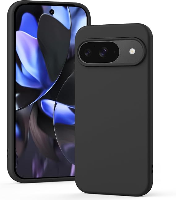 Case for Google Pixel 9 Case/Google Pixel 9 Pro Phone Case, Soft-Touch, Shockproof, DustProof, Anti-skid Full Body Armour Phone Cover(Black)