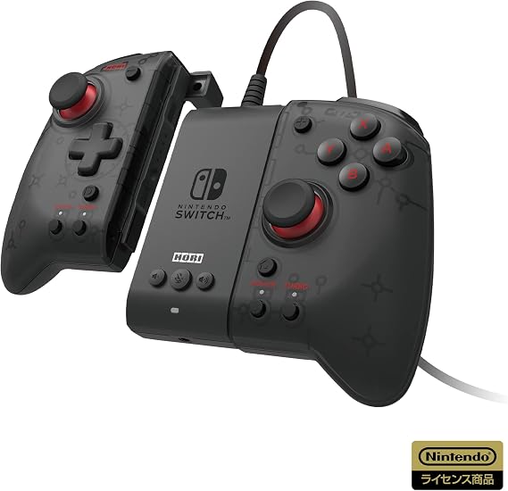 任天堂ライセンス商品グリップコントローラーアタッチメントセット for Nintendo SwitchNintendo Switch 旧モデル・有機ELモデル両対応