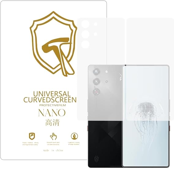 Microcase ZTE Nubia Red Magic 10 Pro ile Uyumlu Full Tpu Ön Arka Nano Koruma- EKM103