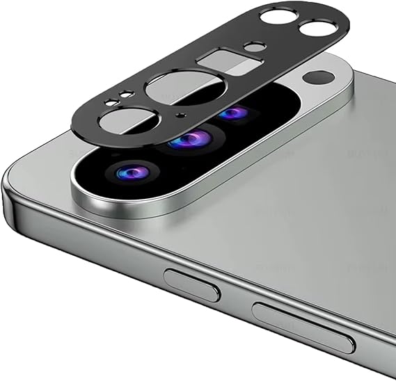 Microcase Google Pixel 10 Pro XL Uyumlu Kamera Lens Koruma Halkası - Kapalı Tasarım -Siyah AL3401