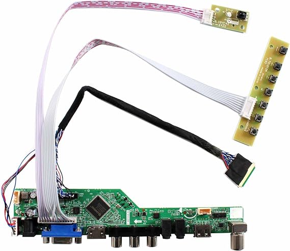 VSDISPLAY USB LVDs Controller Board for 15.6" 17.3" 40 pin 1920x1080