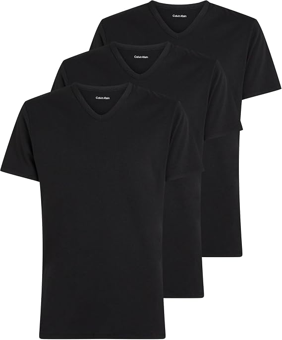 Calvin Klein S/S V NECK 3PK Tişört Erkek