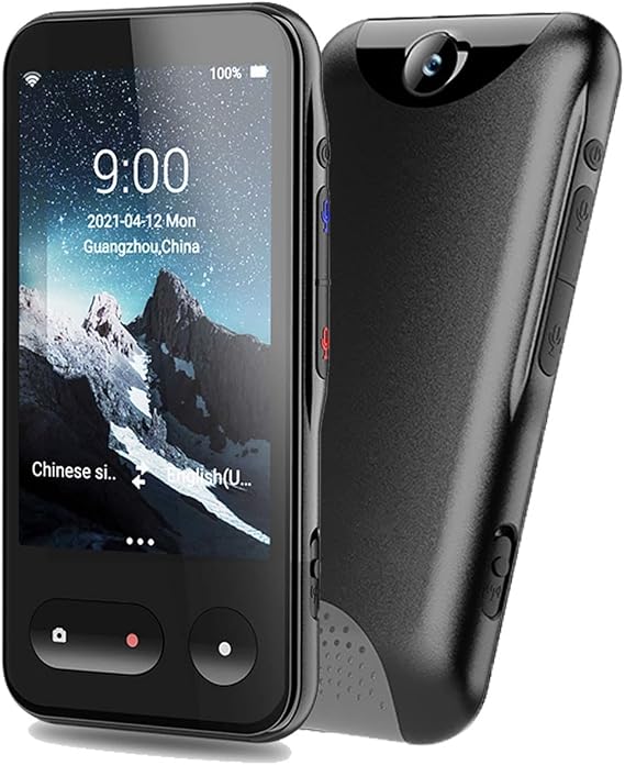 Language Translator Device with Offline and Online Translation, Supports 14 Languages, Photo Translation, Recorder Function, Instant Communication