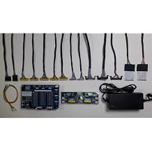 ile Uyumlu Notebook ve Diğer Cihazlar + iPad İçin 55 Programlı LVDS Lcd Led Ekran (Panel) test Cihazı