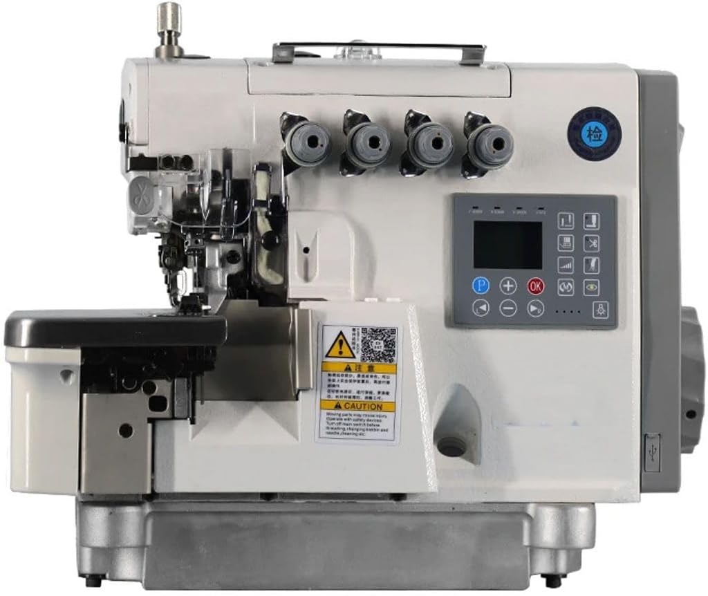 4 Thread Fully Automatic Quiet Electric Thread Cutter Overlock Machine Foot Table Included