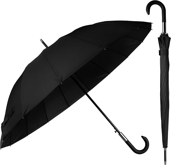 BESCH Umbrella Long Classic Large Automatic Windproof