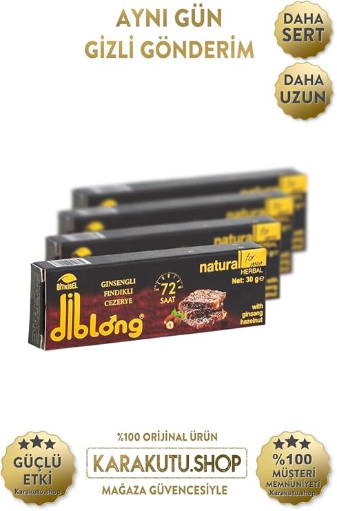 Diblong Cezerye 4'Lü | Cinsel Istek | Performans Artrıcı Tek Ebat