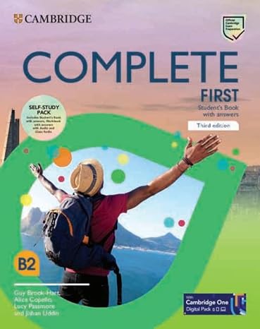 Complete First. Third edition. Self-Study Pack (Student's Book with answers and Workbook with answers with Audio CDs): Third edition. Self-Study Pack ... Online Practice and enhanced eBook