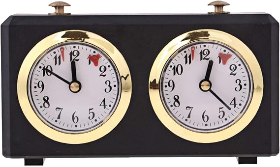 Chess Clock Timer, Mechanical Chess Clock Analog Countdown