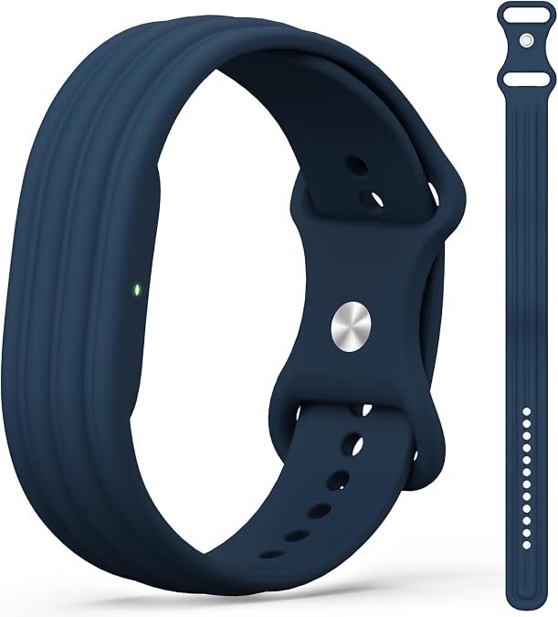 Silicone Strap Compatible with Google Fitbit Air Band