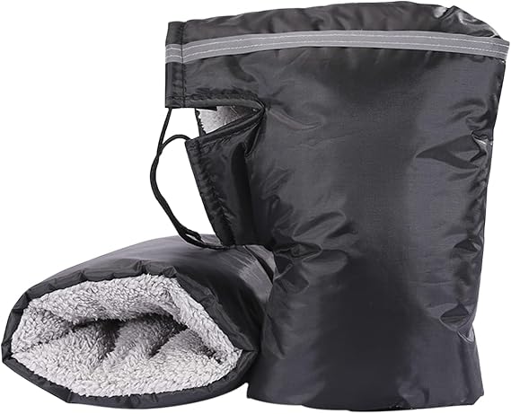 2 Pcs Motorcycle Handlebar Muffs Gloves for Ducati Desert Sled Fasthouse 2021, Motorcycle Handlebar Gloves Winter Thermal Cover Waterproof Motorcycle Handlebar Gloves,A
