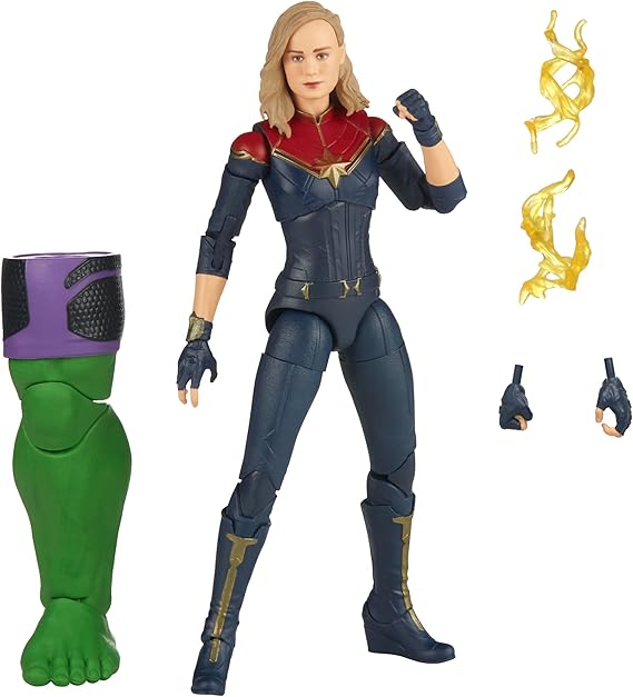 Hasbro F3680 Marvel Legends Series, Captain Marvel, 6-inch 15 cm Size Action Figure, For Ages 4 and Up