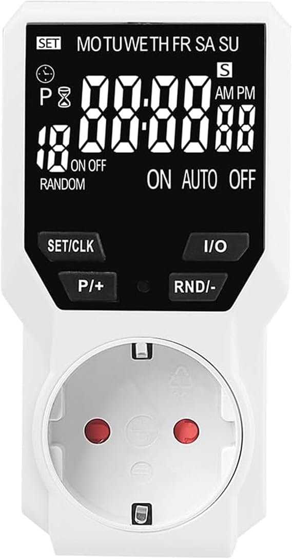 Offgridtec Timer Switch Schuko Socket with Display