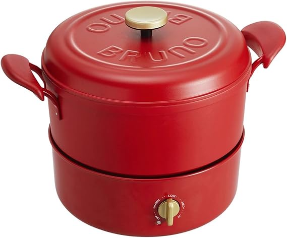 BRUNO BRUNO Multi Grill Pot Grill Pot BOE065 Red