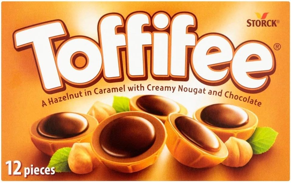 Toffifee Caramel with Creamy Nougat and Chocolate pack of 12, 100g