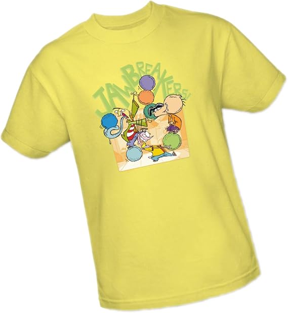 Cartoon Network Jawbreakers - Ed, EDD & Eddy Adult T-Shirt - Medium