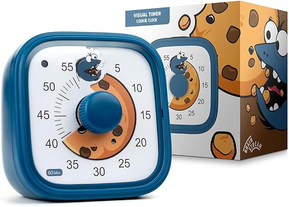 Visual Timer for Children - Cookie Monster - 60 Minutes Countdown